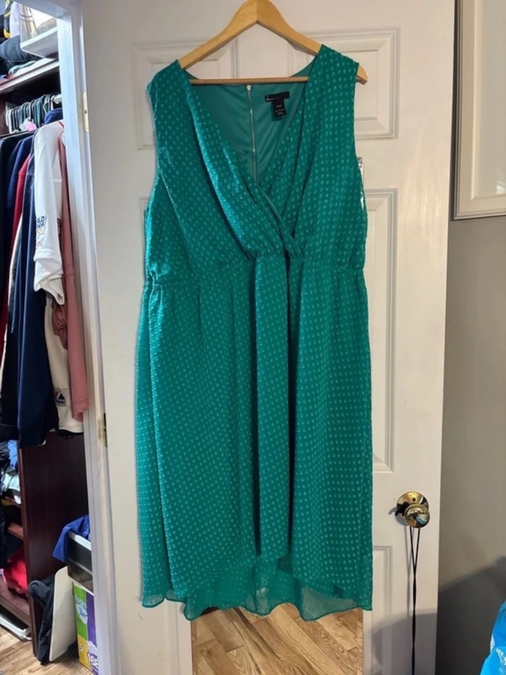 Emerald Green Sleeveless Dress